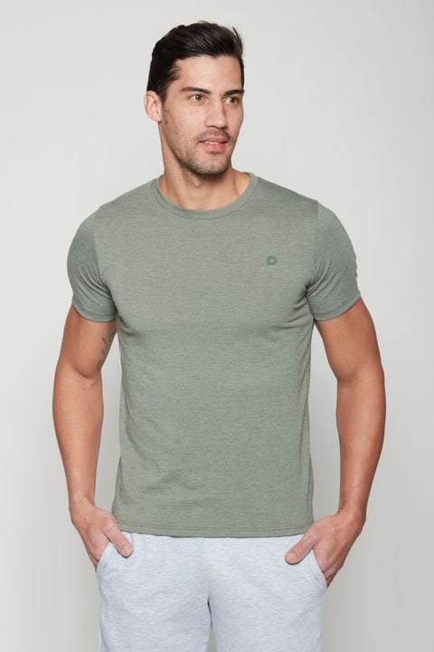 Image of Perform M T-Shirt Fitnessshirt dunkelgrün bei Migros SportXX