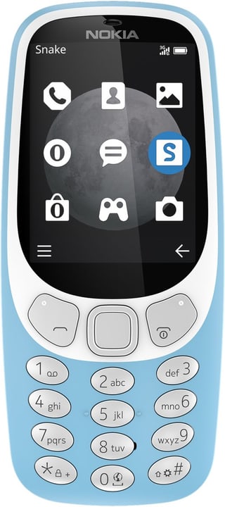 Nokia 3310 3G Single Sim azure Mobiltelefon 3310 3G Single Sim azure Mobiltelefon Nokia 785300133257 Bild Nr. 1