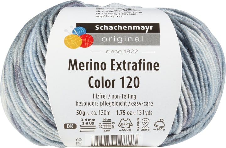 Schachenmayr Lana Merino multicolor Lana Merino multicolor Schachenmayr 665510400020 Colore Grigio N. figura 1