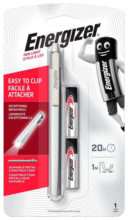 Image of Energizer Metal Penlite Taschenlampe