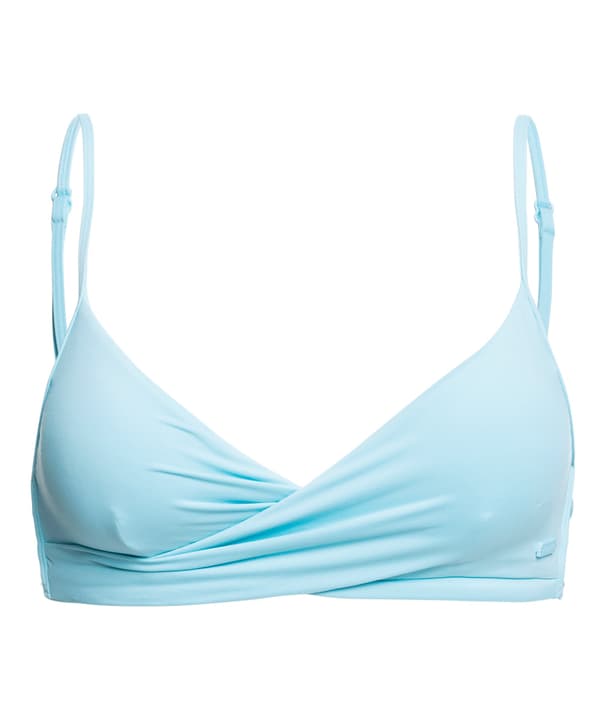 Image of Roxy Beach Classics Wrap Bra Bikini Oberteil hellblau bei Migros SportXX