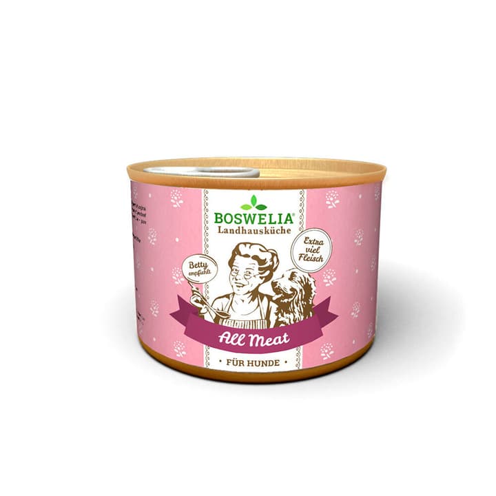 Image of Boswelia Landhausküche Hund All Meat, 0.2 kg Nassfutter