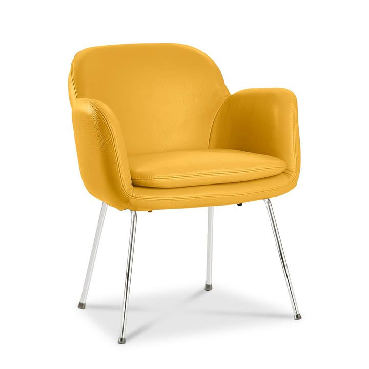 LONZO Chaise LONZO Chaise 366023580702 Dimensions L: 63.0 cm x P: 61.0 cm x H: 78.0 cm Couleur Jaune Photo no. 1