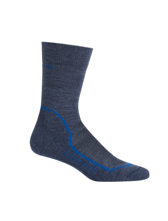 Icebreaker Hike+ Light Crew Chaussettes de trekking pour homme Hike+ Light Crew Chaussettes de trekking pour homme Icebreaker 497172739240 Couleur bleu Taille 39-41.5 Photo no. 1