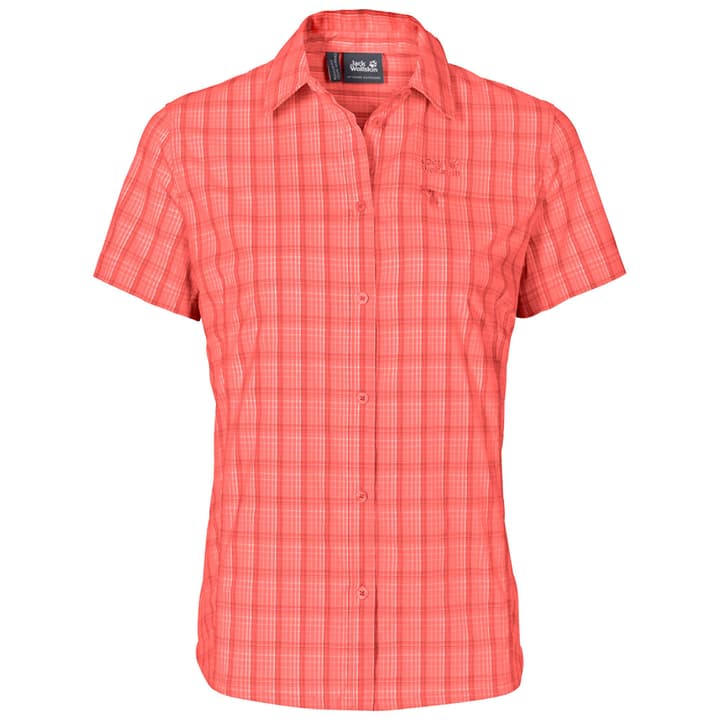 Jack Wolfskin Centaura Blouse à manches courtes pour femme Centaura Blouse à manches courtes pour femme Jack Wolfskin 461044500257 Couleur corail Taille XS Photo no. 1