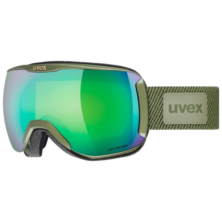 Image of Uvex downhill 2100 CV planet Skibrille / Snowboardbrille olive