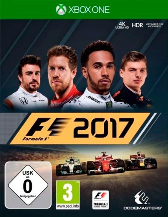 Xbox One - F1 2017 Box Xbox One - F1 2017 Box 785300129718 Bild Nr. 1