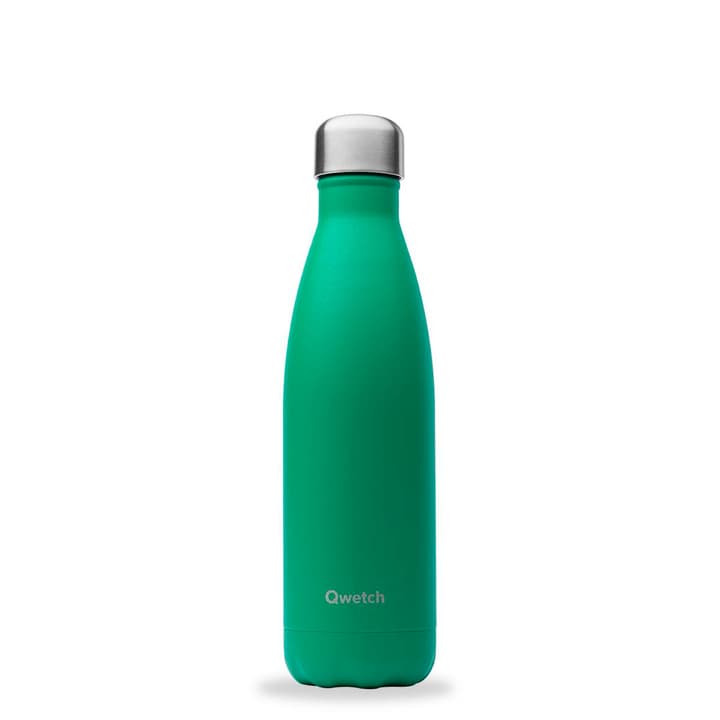 Image of Qwetch Matt Isolierflasche / Thermosflasche smaragd