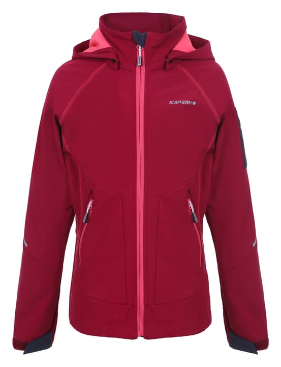 Icepeak Kalona Giacca softshell da bambina Kalona Giacca softshell da bambina Icepeak 466940516488 Colore bordeaux Taglie 164 N. figura 1
