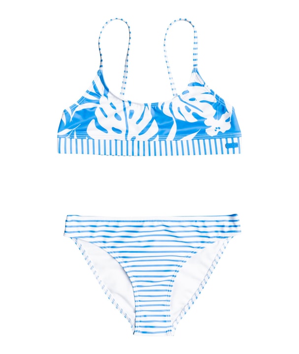 Image of Roxy Flowers Addict - Bralette-Bikini-Set Bikini blau bei Migros SportXX