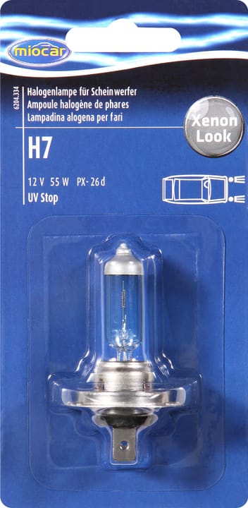 Image of Miocar Halogenlampe H7 Xenon +30% Autolampe bei Do it + Garden von Migros