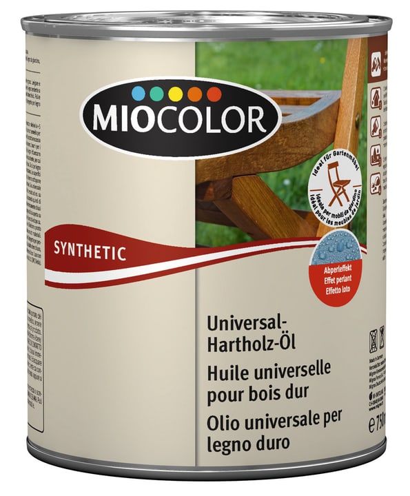 Miocolor Olio per legno duro universale Olio per legno duro universale Miocolor 661180300000 Colore Incolore Contenuto 750.0 ml N. figura 1