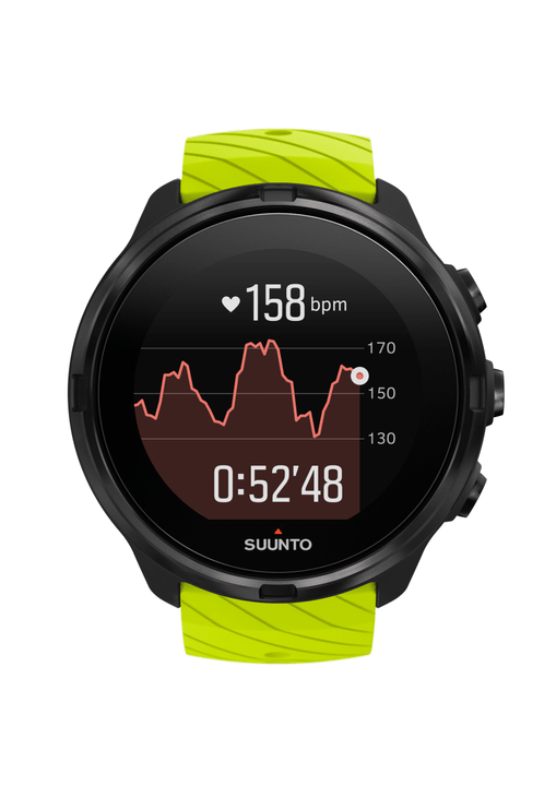 Suunto 9 Herzfrequenzmesser 9 Herzfrequenzmesser Suunto 463052600066 Farbe limegrün Grösse one size Bild-Nr. 1