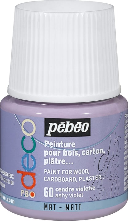 Pebeo Pébéo Deco ash violet 60 Pébéo Deco ash violet 60 Pebeo 663513006000 N. figura 1