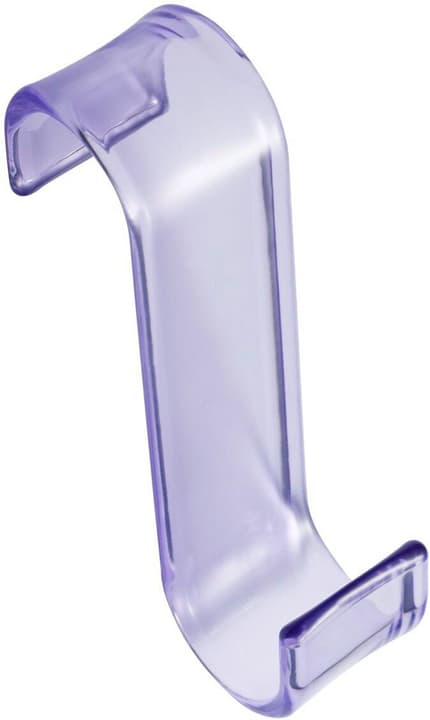 Image of diaqua Haken für Heizkörper lila transparent