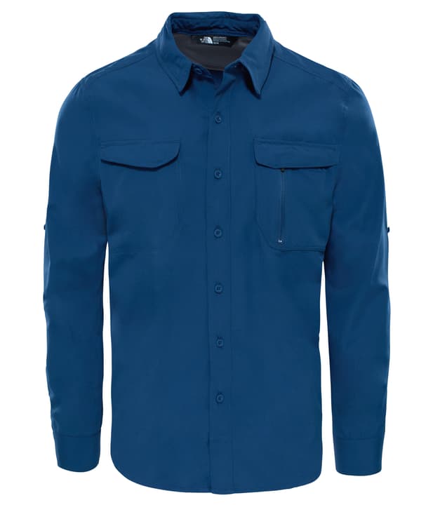 The North Face New Sequoia Camicia a maniche lunghe da uomo New Sequoia Camicia a maniche lunghe da uomo The North Face 461049800322 Colore blu scuro Taglie S N. figura 1