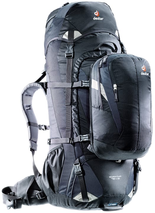 Deuter Quantum 70+10 Zaino Quantum 70+10 Zaino Deuter 460245100020 Colore nero Taglie Misura unitaria N. figura 1