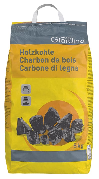 Image of M-Giardino Holzkohle FSC® 5kg bei Do it + Garden von Migros