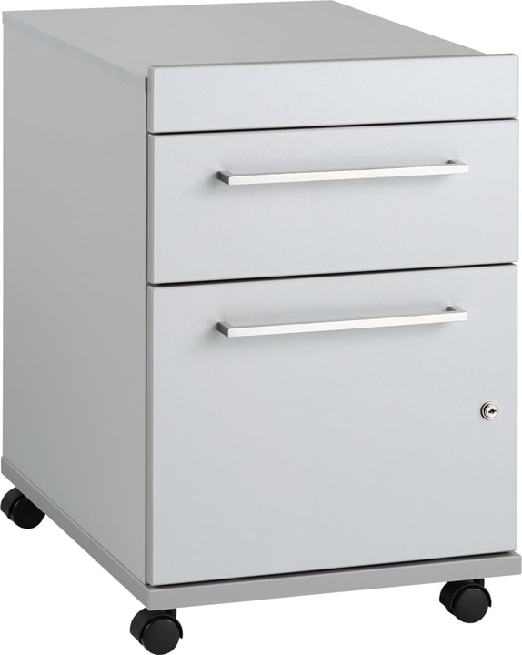 CONCEPT X Rollcontainer 2S silber/silber Rollcontainer CONCEPT X Rollcontainer 2S silber/silber Rollcontainer 401840300000 Bild Nr. 1