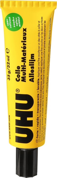 Uhu Colla universale senza solventi Colla universale senza solventi Uhu 663058500000 N. figura 1