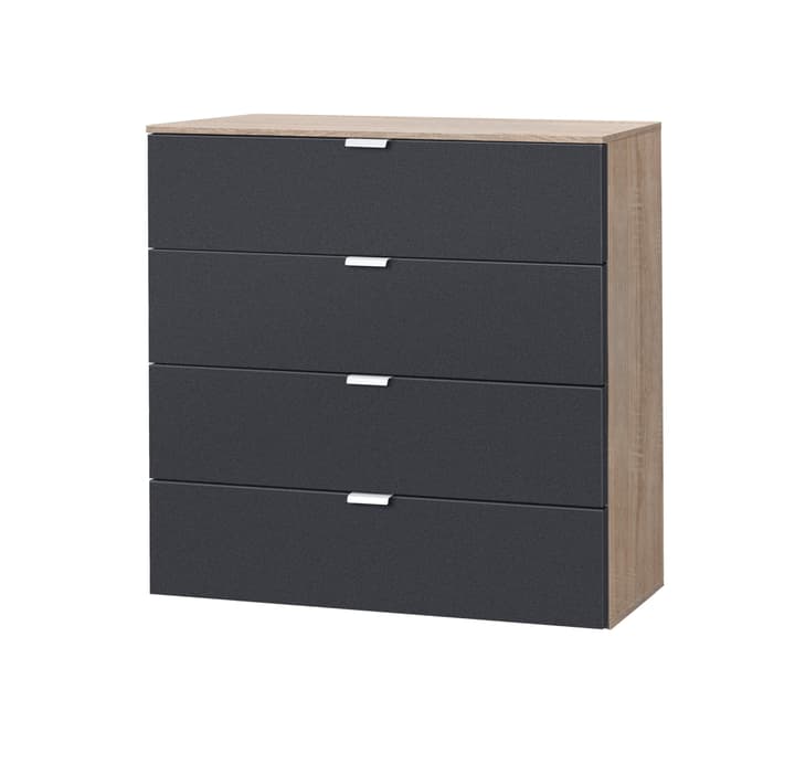 ORSON Cassettone ORSON Cassettone 404481300000 Dimensioni L: 80.0 cm x P: 42.0 cm x A: 80.0 cm Colore Grafite N. figura 1