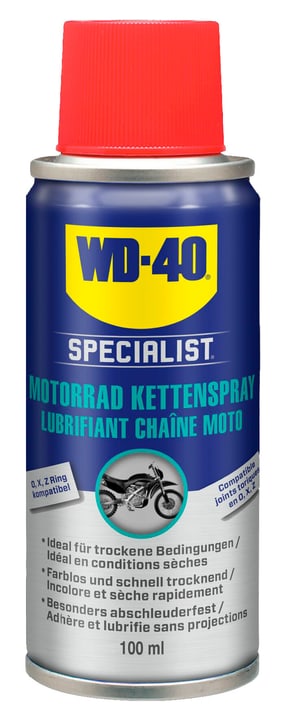 Image of WD-40 Specialist Motorbike Kettenspray Pflegemittel bei Do it + Garden von Migros