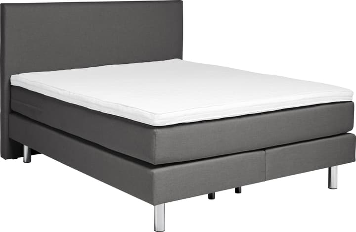 HASENA PRONTO Boxspringbett PRONTO Boxspringbett HASENA 403567300000 Grösse B: 140.0 cm x T: 200.0 cm Farbe Anthrazit Bild Nr. 1