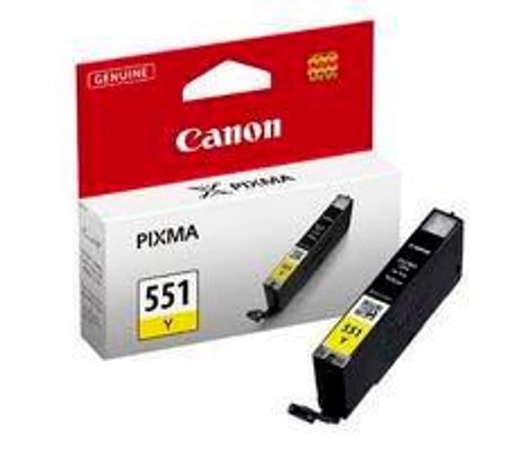 Canon CLI-551Y PIXMA Cartuccia d'inchiostro CLI-551Y PIXMA Cartuccia d'inchiostro Canon 796078700000 N. figura 1
