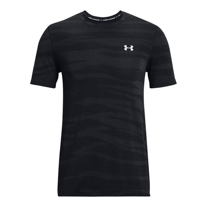 Image of Under Armour Seamless Wave SS Fitnessshirt schwarz bei Migros SportXX