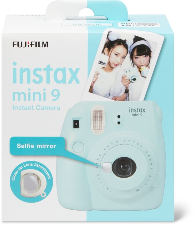 FUJIFILM Instax Mini 9 Ice Blue Fotocamera istantanea Instax Mini 9 Ice Blue Fotocamera istantanea FUJIFILM 793429300000 N. figura 1