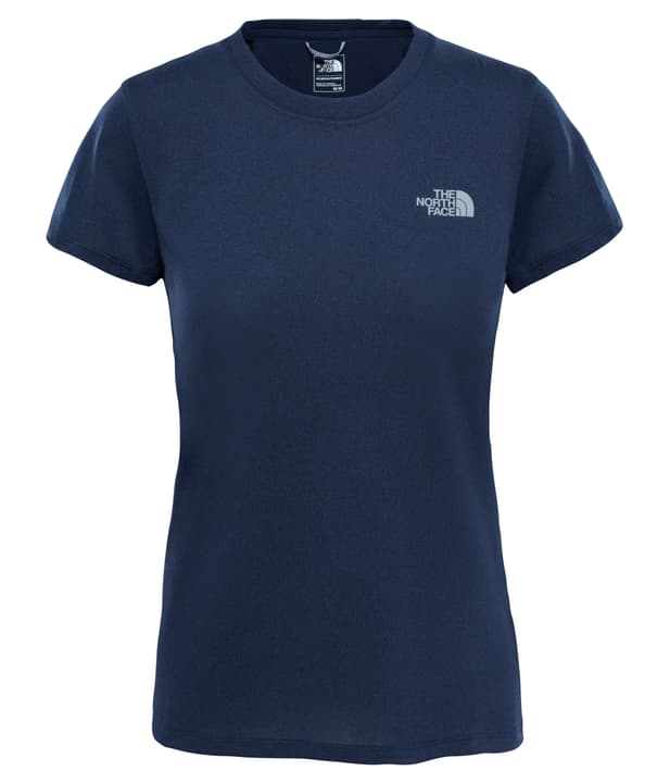The North Face Reaxion Amp Crew T-shirt à manches courtes pour femme Reaxion Amp Crew T-shirt à manches courtes pour femme The North Face 462776900643 Couleur bleu marine Taille XL Photo no. 1