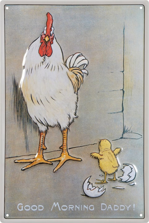 Image of Werbe-Blechschild Good morning Daddy bei Do it + Garden von Migros