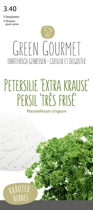 Image of Petersilie 'Extra Krause' 5 Saatplatten Gourmetsamen bei Do it + Garden von Migros