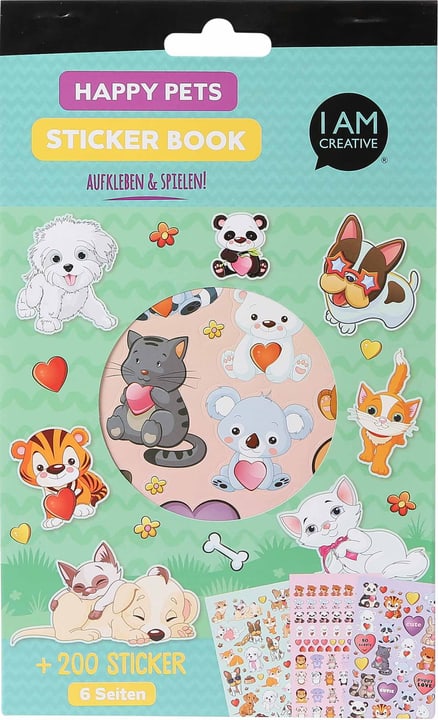 Image of Stickerbook, Pets, 6 Blatt bei Do it + Garden von Migros