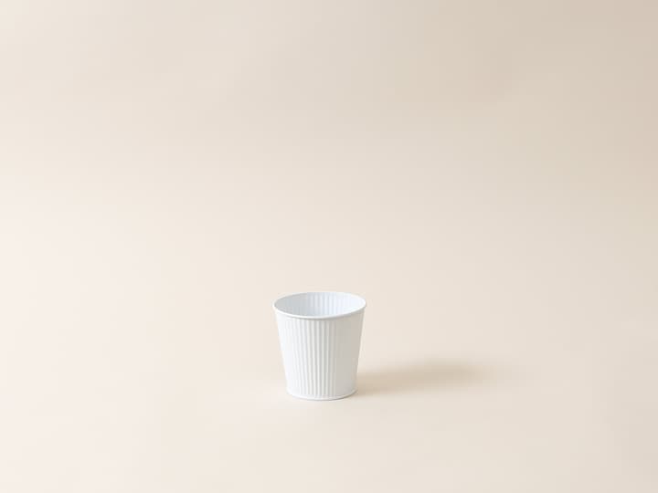 Image of I AM CREATIVE Blumentopf mit Rillen Zinktopf bei Do it + Garden von Migros