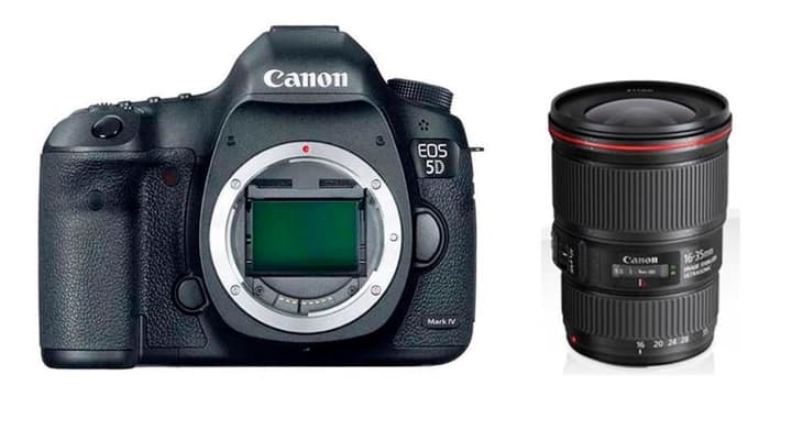 Canon EOS 5D Mark IV + EF 16-35mm 4L IS Kit appareil photo reflex EOS 5D Mark IV + EF 16-35mm 4L IS Kit appareil photo reflex Canon 785300126140 Photo no. 1