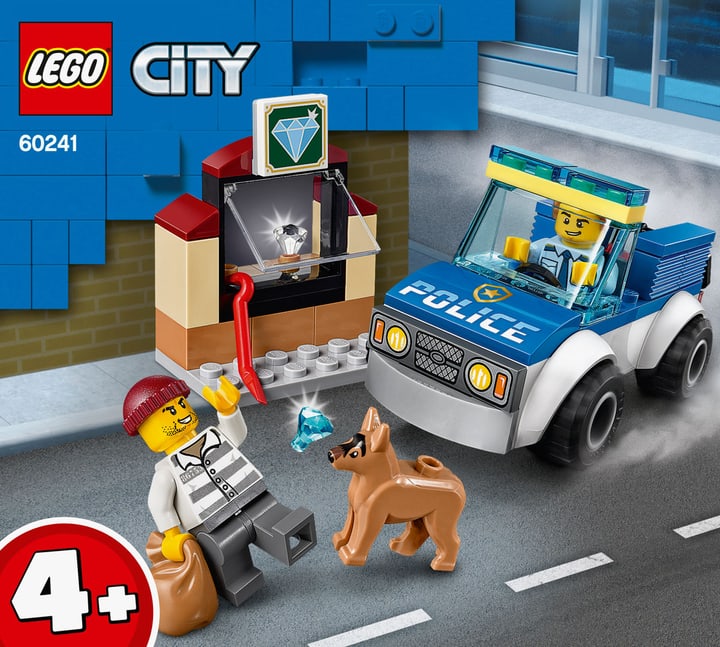 LEGO CITY 60241 Polizeihundestaff LEGO CITY 60241 Polizeihundestaff 748728600000 Bild Nr. 1