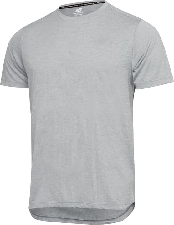 Image of New Balance M Impact Run Short Sleeve Laufshirt hellgrau bei Migros SportXX