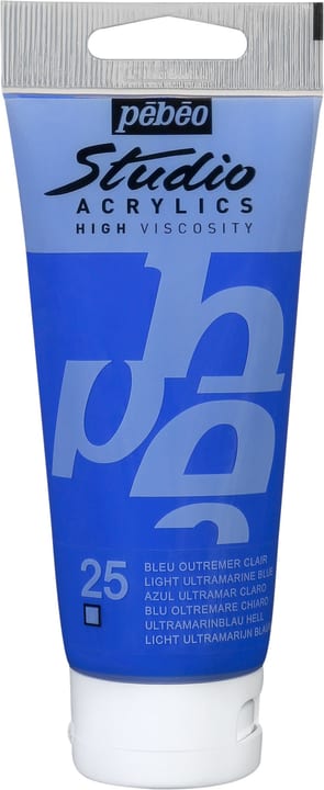 Pebeo Pébéo Studio Acrylic Pébéo Studio Acrylic Pebeo 663548901100 Colore Blu Oltremare N. figura 1