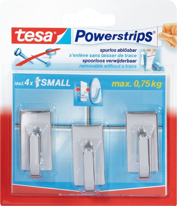 Image of Tesa Powerstrips Haken small Classic Klebehaken