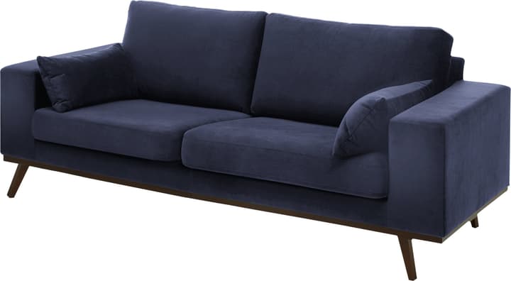 MORITZ Canapé 2.5 places MORITZ Canapé 2.5 places 405741925343 Couleur Bleu marine Dimensions L: 218.0 cm x P: 90.0 cm x H: 81.0 cm Photo no. 1