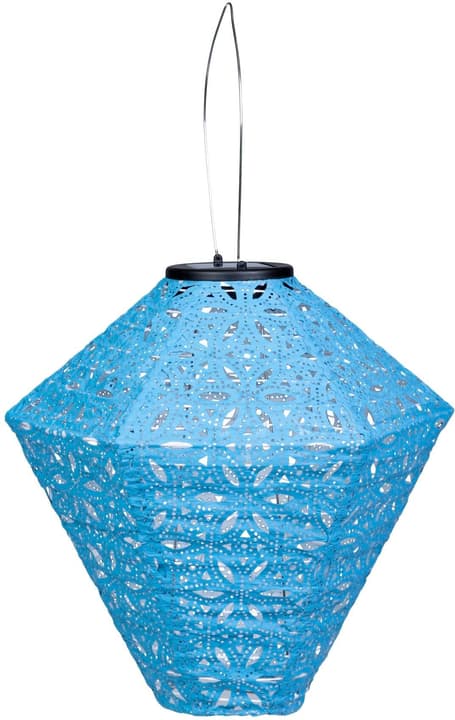 COCON Lanterna LED solare Diamante, blu