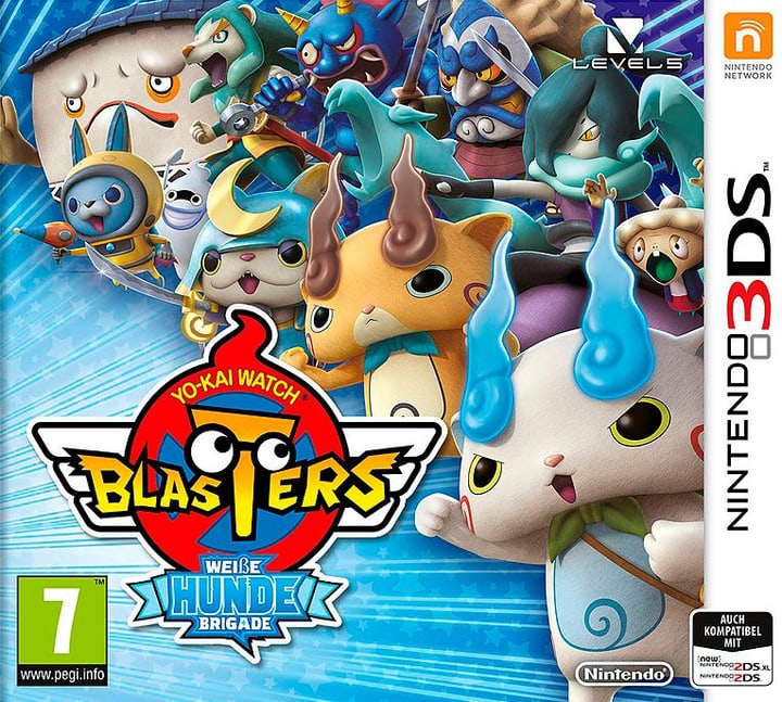 3DS - Yo-Kai Watch Blasters - Weisse Hunde Brigade (D) Box 3DS - Yo-Kai Watch Blasters - Weisse Hunde Brigade (D) Box 785300137883 Bild Nr. 1