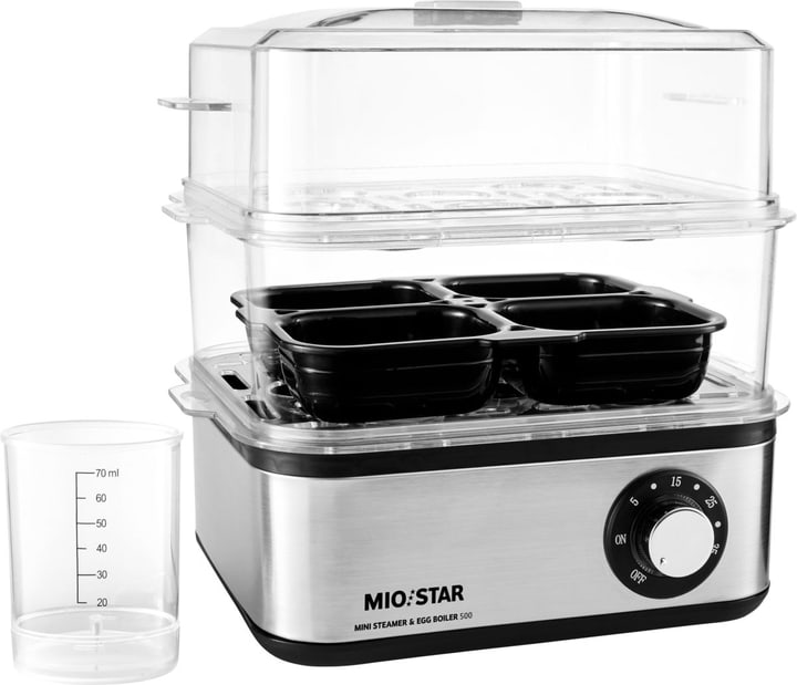 Mio Star 500 Mini cuiseur à vapeur et coquetière 500 500 Mini cuiseur à vapeur et coquetière 500 Mio Star 717456300000 Photo no. 1