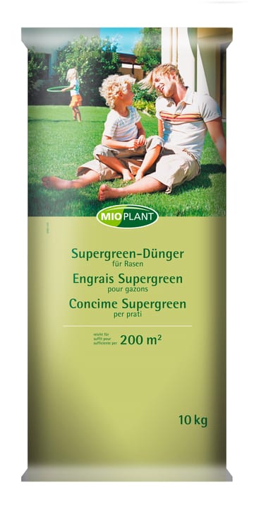 Image of Mioplant Supergreen-Dünger, 10 kg Rasendünger bei Do it + Garden von Migros