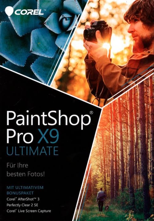 Corel PC- PaintShop X9 Ultimate (D) Physisch (Box) PC- PaintShop X9 Ultimate (D) Physisch (Box) Corel 785300122224 Bild Nr. 1