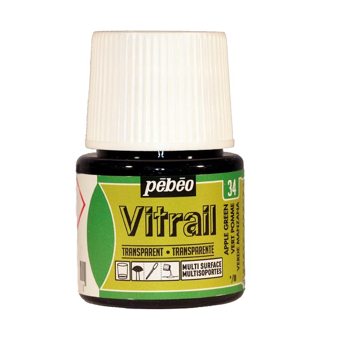 Image of Pébéo Vitrail glossy applegreen 45 Glasfarbe