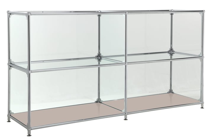 FLEXCUBE Sideboard FLEXCUBE Sideboard 401814220288 Grösse B: 152.0 cm x T: 40.0 cm x H: 80.5 cm Farbe Taupe Bild Nr. 1