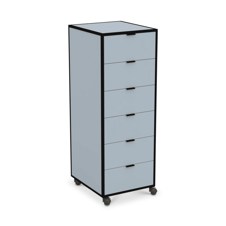SEVEN Cassettiera SEVEN Cassettiera 364185600040 Dimensioni L: 46.0 cm x P: 52.0 cm x A: 126.0 cm Colore Blu N. figura 1