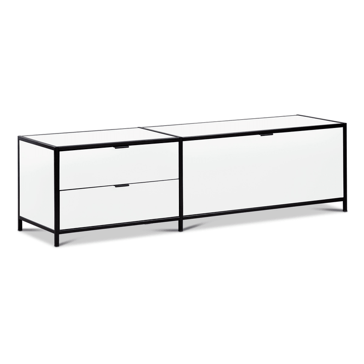 Edition Interio SEVEN Mobile TV SEVEN Mobile TV Edition Interio 360973100000 Dimensioni L: 155.0 cm x P: 38.0 cm x A: 43.0 cm Colore Bianco N. figura 1